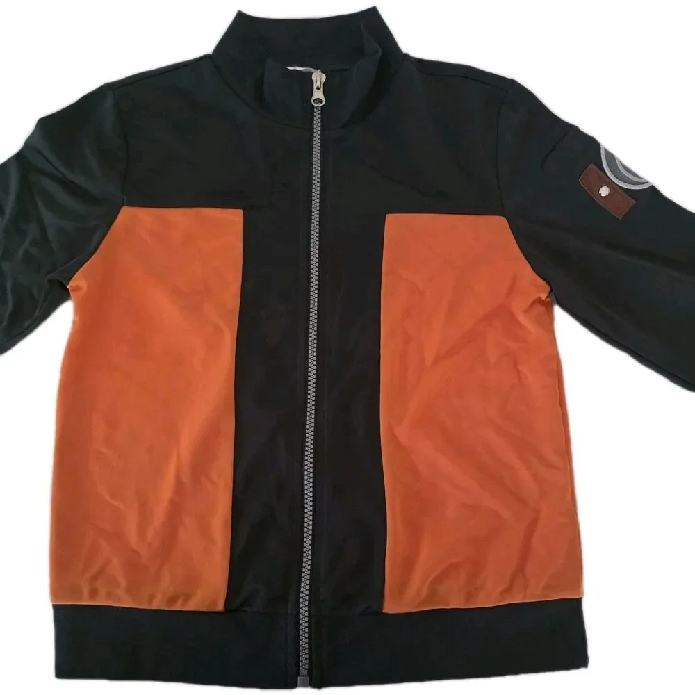 Naruto Shippuden Spirit Halloween Anime Costume Track Jacket Youth Medium - Picture 8 of 14